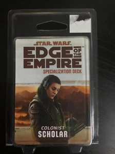 Star Wars: Edge of the Empire - Specialization Deck - Colonist Scholar - Picture 1 of 2