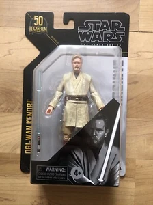 Star Wars The Black Series Archive Obi-Wan Kenobi 50th Anniversary Lucasfilm - Picture 1 of 5