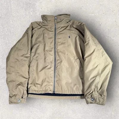 Chaqueta Polo Ralph Lauren De Colección Verde Forrada de Vellón Con Capucha Cremallera Completa Para Hombre Talla 2XL Foto 1 de 4