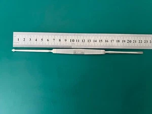 Storz N-4660 Cottle Septum Elevator 4x4mm Round End, 3mm Spatula End, 8.8" - Picture 1 of 6