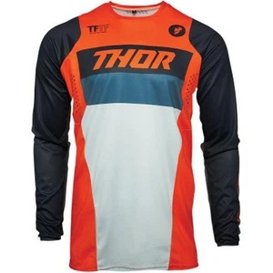 Thor Youth Pulse Jersey Racer Orange/Midnight Size Small - Picture 1 of 1