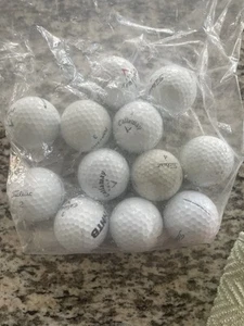 12 Golf Balls Mixed Bag. Calloway, Titleist - Picture 1 of 1