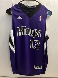 Adidas SWINGMAN Sacramento Kings Trikot Tyreke Evans Lila Jugend L Brandneu - Bild 1 von 15