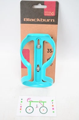 Blackburn Grid Recycled Plastic Bike Bottle Cage - Blue 35g - Image 1 of 2