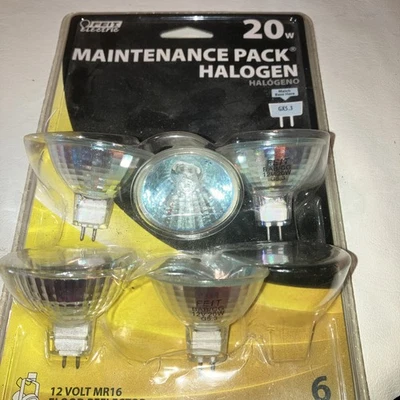 5 pack FEIT Electric 20 Watt  Enhance flood reflector Light EXN GX5.3 - Image 1 of 4