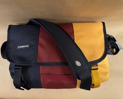 Sacolas carteiro Timbuk2 Classic M 10,4"x19,3"x7,9" - Média - Azul marinho, vermelho, amarelo - Imagem 1 de 3