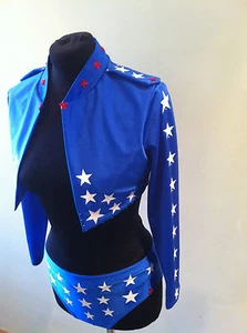 wonder woman jacket for your corset costume - Picture 1 of 1