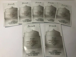 7 X FRESH LOTUS YOUTH CONSERVA CREMA VISO 0,06 OZ/EA - Foto 1 di 1
