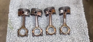 JUEGO 4x pistones biela cojinetes Z16LER Opel Corsa D 2007 S07 1.6 Turbo OPC - Imagen 1 de 13