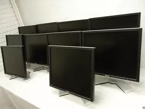 LOT-10 Dell 2007WFP 20" UltraSharp LCD Monitor w/4-Port USB Hub VGA DVI HF730 - Picture 1 of 12