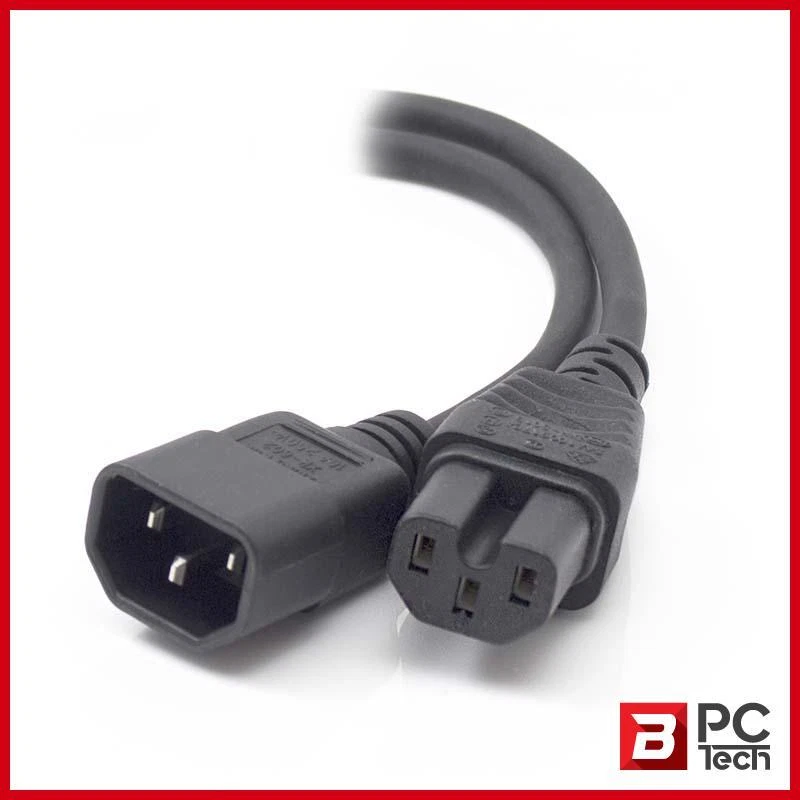ALOGIC 1m IEC C13 Cable Black