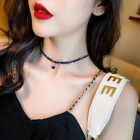 Gothic Chocker Jewelry Lace Necklace Adjustable Women Star Choker