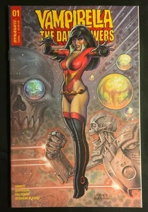 VAMPIRELLA THE DARK POWERS 1 VARIANT JOSEPH MICHAEL LINSNER V 1 RED SONJA DAWN - Picture 1 of 2