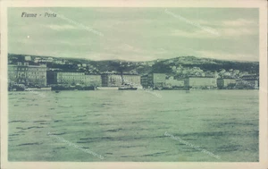 v546 cartolina croazia fiume porto - Picture 1 of 2