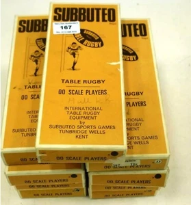 RUGBY TEAMS SUBBUTEO '70 HW - SUBBUTEO RUGBY SQUADRE ORIGINALI ANNI 70 - Foto 1 di 15