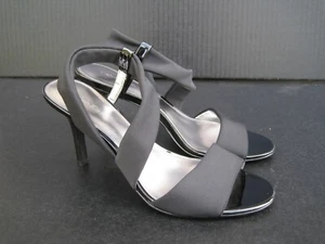 Calvin Klein Katia Black Strap Heel Sandals, Size 6.5 M - Picture 1 of 11