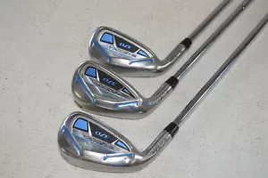 LH Tour Edge Bazooka 370 Lot of 3 Irons 5 7 PW - Steel Uniflex Golf Pride Grips - Picture 1 of 6