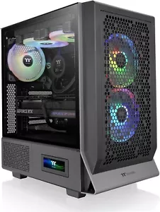 Thermaltake Ceres 300 TG ARGB Mid Tower Case - Black - Picture 1 of 10