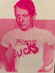 Limited Edition (2/100): "Picasso Sucks" Pure Evil, London, 2020 - Picture 1 of 3