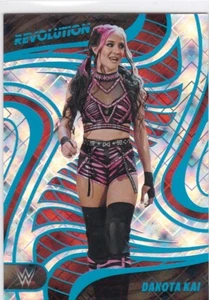 2023 WWE Panini Revolution Dakota Kai #81 Cosmic Parallel #133/149 - Imagen 1 de 2