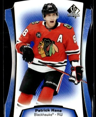 2021-22 Sp authentic die-cut blue Patrick Kane #DC-3 H4R2K - Image 1 of 2