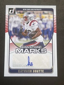 2024 Panini Donruss - Marchi Firma #SMA-KBO Kayshon Boutte (AU) - Foto 1 di 2