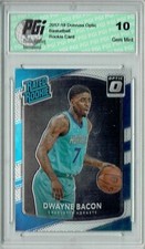 Dwayne Bacon 2017 Donruss Optic #161 Rookie Card PGI 10