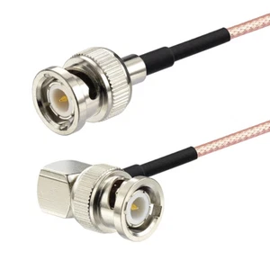Bingfu BNC Male Right Angle to BNC Male RG316 Coaxial 3M Extension Cable - Picture 1 of 3