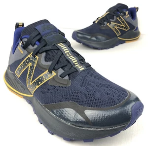 New Balance Nitrel Dynasoft V4 Mountain Trail Men’s Shoes 9 D Running Blue EUC - Picture 1 of 12