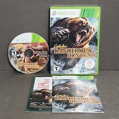 Cabelas Dangerous Hunts 2013 (Xbox 360) Complete Refurbished - Image 1 of 4