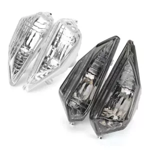 Turn Signal Indicator Light Lens Cover For Kawasaki ZRX1200 2009-2020 - Foto 1 di 3