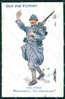 Wwi Ww1 Propaganda Patriotic War Humor French Soldier British Postcard Xf3445