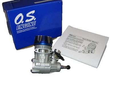 OS max 91 SZ-H Ring w/ 60M Carb 18300 Competition RC Heli Engine New in Package - Image 1 of 4