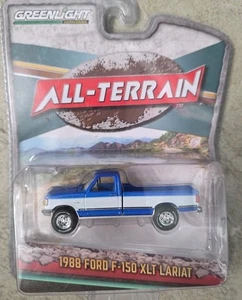 Ford F-150 XLT 1988 Greenlight azul/blanco nuevo - 1:64 - Imagen 1 de 3