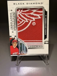 Parches Jumbo Simon Edvinsson - 2023-24 Black Diamond Rookie Team Logo #RTL-SE - Imagen 1 de 2