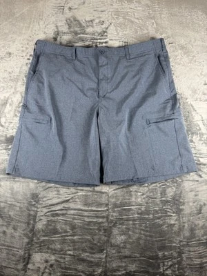 Shorts de golfe Architect Golf masculino tamanho regular 42 azul chino poliéster elastano - Imagem 1 de 4