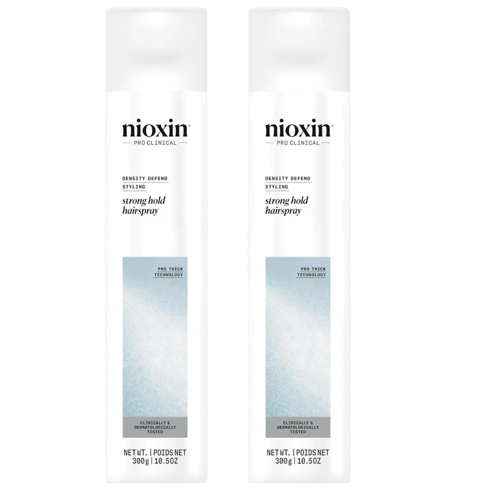 Nioxin 3D укладка ниоспрей лак для волос, сильная фиксация 10,6 унций упаковка из 2 - Изображение 1 из 1