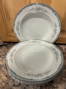 Set of 4 ~ Four Crown China "LEXINGTON" Japan #370 Dessert/Salad Bowls ~ 5 1/2" - Picture 1 of 1