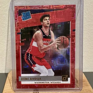 2020-21 Panini Donruss Deni Avdija RC Rated Rookie Choice Red /99 SP Color Match - Picture 1 of 1