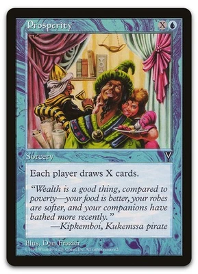 Prosperity (LP) Visions VIS Magic MTG - Image 1 of 2