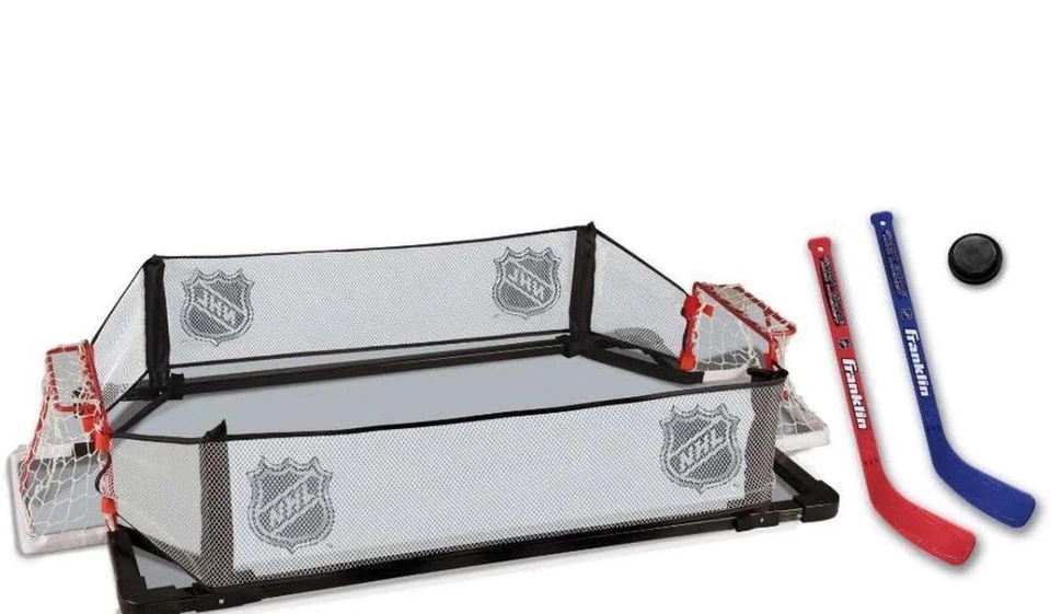 Alfombra Franklin Rodilla Hockey NHL Uso Interior - Caja Abierta y Piezas - Embalaje Original Foto 1 de 2