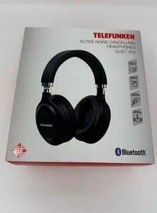 Telefunken Quiet 800 Active Noise Cancelling Bluetooth Kopfhörer TF-H800ANC NEU - Bild 1 von 3