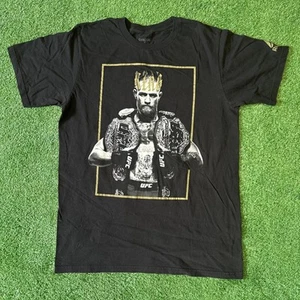 Camisa Reebok UFC Conor Mcgregor Para Hombre Mediana Negra Manga Corta MMA The Notorious - Imagen 1 de 6