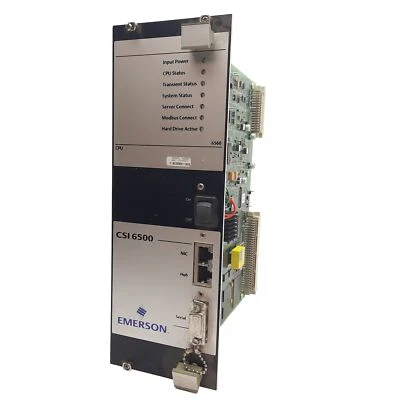 Emerson A6560 Processor Card, Memory 32MB DSRAM, 32Mb Flash, Resolution 16 bits - Image 1 of 4