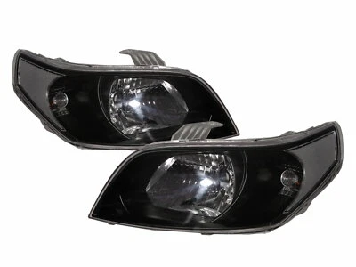 Barina TK MK5 09-11 FACELIFT Hatchback 3D Clear Headlight Black for HOLDEN LHD Foto 1 de 4