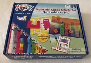 hand2mind Mathlink Würfel Zahlenblöcke1-10 Aktivitätsset 30 Lernaktivitäten - Bild 1 von 5
