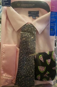 APT 9 MENS DRESS SHIRT COMBINATION.SIZE XXL 18-18½ SLIM FIT. NOT WORN,TRIED ON  - Picture 1 of 10