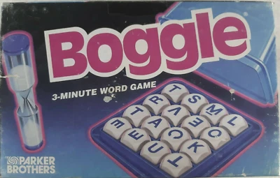 Boggle Word Game 1992 Parker Brothers 0384 - Image 1 of 3