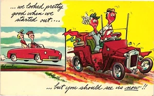 Vintage Humor Postkarte - Bild 1 von 2