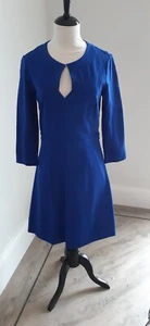 laundry by shelli segal electric blue dress with 3/4 sleeves. Size 6 - Picture 1 of 7